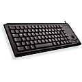 CHERRY UltraSlim G84-4420 Keyboard - 83 Keys - QWERTY Layout - PS/2 - Black