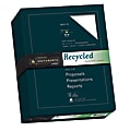 Southworth® FSC Certified Cotton Business Paper, 8 1/2" x 11", 75% Recycled, 20 Lb, White, Box Of 500 1 thumbnail image