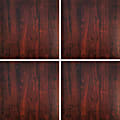 Deflect-O® Decorative Wall Panels, Mahogany, Pack Of 4