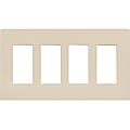 Insteon 2422-253 Screwless Wall Plate - Quad Gang, Ivory 1 thumbnail image