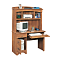 Sauder® Willow Falls Workstation, 66 7/8"H x 47 3/8"W x 19 1/2"D, American Cherry 1 thumbnail image