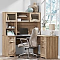 Realspace® Magellan 59"W L-Shape Corner Computer Desk, Blonde Ash