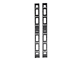 Tripp Lite 48U Rack Enclosure Server Cabinet Vertical Cable Management Bars - Cable management bar - black - 48U (pack of 2) 1 thumbnail image