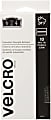 VELCRO® Brand Extreme Self Stick Fastener Strips, 1" x 4", Gray, Box Of 10 Strips