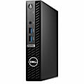 Dell OptiPlex 7000 7010 Desktop PC, Intel Core i5, 16GB Memory, 512GB Solid State Drive, Windows 11 Pro, Micro PC Form Factor, No Optical Drive,Wireless LAN, Total Number of USB Ports: 5, Number of DisplayPort Outputs