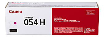 Canon® 054H Magenta High Yield Toner Cartridge, 3026C001 1 thumbnail image
