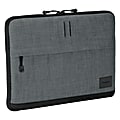 Targus® Strata 12.1" Laptop Sleeve, 9.3" x 1" x 12.2", Gray