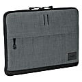 Targus® Strata 12.1" Laptop Sleeve, 9.3" x 1" x 12.2", Gray 1 thumbnail image