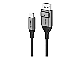 ALOGIC Ultra - DisplayPort cable - Mini DisplayPort (M) to DisplayPort (M) - DisplayPort 1.4 - 6.6 ft - 8K UHD (7680 x 4320) support, FEC - space gray