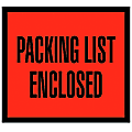 Tape Logic® "Packing List Enclosed" Envelopes, Full Face, 4 1/2" x 5 1/2", Red, Pack Of 1,000 1 thumbnail image