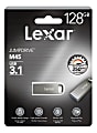 Lexar® JumpDrive® M45 USB 3.1 Flash Drive, 128GB, Silver, LJDM45-128ABSLNA 1 thumbnail image