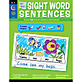 Creative Teaching Press Resource Book, Cut & Paste Sight Words