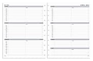 2025 TUL® Discbound Weekly Planner Refill Pages, Letter Size, January To December, TULLTFLRTIMERY25 1 thumbnail image