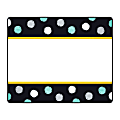 TREND Terrific Labels, 2-1/2" x 3", I Love Metal Dots, Black/White/Patina, Pack Of 25 Labels 1 thumbnail image
