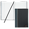 TOPS® Royale Casebound Notebook, 8 1/4" x 11 3/4", Legal Ruled, 96 Sheets, Gray 1 thumbnail image
