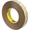 Scotch® 9472LE Adhesive Transfer Tape Hand Rolls, 3" Core, 1" x 60 Yd., Clear, Case Of 9 1 thumbnail image