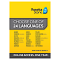 Rosetta Stone TOTALe Language Learning Software With 12 Months Online Access, For PC And Mac, Traditional Disc 1 thumbnail image