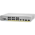 Cisco 3560CX-12PC-S Layer 3 Switch - 12 Ports - Manageable - 10/100/1000Base-T, 1000Base-X - 3 Layer Supported - 2 SFP Slots - PoE Ports - Desktop, Rack-mountable, Rail-mountable - Lifetime Limited Warranty