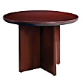 Mayline® Group Corsica Conference Table, Round, Mahogany