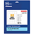 Avery® Ultra Duty® Permanent GHS Chemical Labels, 97183-WMU25, Rectangle, 1-1/4" x 1-3/4", White, Pack Of 800 1 thumbnail image