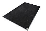 M+A Matting Classic Plush™ Mat, Black, 2' x 3', Cleats Plus backing 1 thumbnail image
