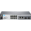 HPE 2530-8G Ethernet Switch - 8 Ports - Manageable - Gigabit Ethernet - 10/100/1000Base-T - 2 Layer Supported - 2 SFP Slots - Twisted Pair - 1U High - Rack-mountable, Wall Mountable, Desktop - Lifetime Limited Warranty
