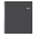 2025 Blue Sky Monthly Planning Calendar, 8” x 10”, Passages Charcoal Gray, January To December