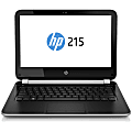 HP 215 G1 11.6" LCD Notebook - AMD A-Series A4-1250 Dual-core (2 Core) 1 GHz - 4 GB DDR3 SDRAM - 320 GB HDD - Windows 7 Professional 64-bit - 1366 x 768 - Silver 1 thumbnail image