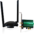 Amped Wireless PCI20E High Power AC1200 Wi-Fi PCI-E Adapter - Extreme Range, 500mW amplifiers, High Gain Antennas 802.11ac, PCIe Interface, Magnetic Antenna Stand 1 thumbnail image
