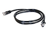 C2G Cat5e Snagless Unshielded (UTP) Network Patch Cable - Patch cable - RJ-45 (M) to RJ-45 (M) - 35 ft - UTP - CAT 5e - molded, snagless, stranded - black