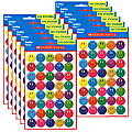 Scholastic Teacher Resources Stickers, Smiley Faces, 200 Stickers Per Pack, Set Of 12 Packs