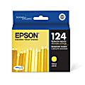 Epson® 124 DuraBrite® Ultra Yellow Ink Cartridge, T124420