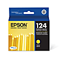 Epson® 124 DuraBrite® Ultra Yellow Ink Cartridge, T124420 1 thumbnail image