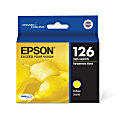 Epson® 126 DuraBrite® Yellow Ultra-High-Yield Ink Cartridge, T126420
