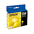 Epson® 126 DuraBrite® Yellow Ultra-High-Yield Ink Cartridge, T126420