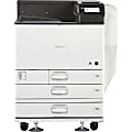 Ricoh Aficio SP C830DN Laser Printer - Color - 1200 x 1200 dpi Print - Plain Paper Print - Desktop 1 thumbnail image