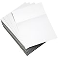Lettermark Punched And Perforated Copier And Printer Paper, Letter Size (8 1/2" x 11"), 2500 Sheets Total, 24 lb, 92  (U.S.) Brightness, White, 500 Sheets Per Ream, Case Of 5 Reams