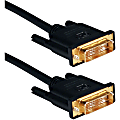 QVS DVI Video Cable - 3.28 ft DVI Video Cable for Projector, Receiver, Switch, Video Device, Home Theater System, HDTV - First End: 1 x DVI-D (Single-Link) Male Digital Video - Second End: 1 x DVI-D (Single-Link) Male Digital Video