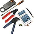 C2G 1000ft RG6 Quad Shield Coaxial Cable Installation Kit with Tester 1 thumbnail image