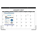 2027 Large Print Standard Monthly Desk Pad Calendar 17x11 1 thumbnail image