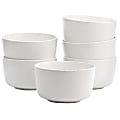 Studio 3B Mio 6-Piece Round Stoneware Bowl Set, 5-1/2”, Sea Salt 1 thumbnail image