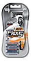 BIC® Men's Flex 5 Hybrid 5-Blade Razor, White
