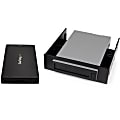 StarTech.com Hot Swap Hard Drive Bay for 2.5" SATA SSD HDD - USB 3.1 10Gbps Enclosure - Mobile Rack 3.5" / 5.25" Bay - Removable Hard Drive Bay 1 thumbnail image