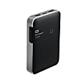 WD My Passport® Wireless 2TB External Hard Drive, 256MB Cache, USB 3.0, Black