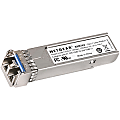 Netgear SFP+ Transceiver, 10GBase-LR for Single Mode 9/125µm Fiber - For Data Networking, Optical Network - 1 x LC 10GBase-LR Network - Optical Fiber - 9/125 µm - Single-mode - 10 Gigabit Ethernet - 10GBase-LR32808.40 ft Maximum Distance - Hot-swappable