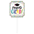 Amscan Yay Grad Lawn Sign, 15-1/2"H x 14"W x 1"D, Multicolor 1 thumbnail image