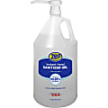 Zep Hand Sanitizer Gel - Clean Scent - 1 gal (3.8 L) - Pump Dispenser - Kill Germs - Hand - Clear - Residue-free - 1 Each
