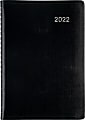 Office Depot® Brand Daily Planner, 5" x 8", Black, January To December 2022, OD000100