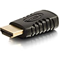 C2G HDMI Mini Female to HDMI Male Adapter - 1 x HDMI Digital Audio/Video Male - 1 x HDMI (Mini Type C) Digital Audio/Video Female - Black 1 thumbnail image