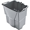 Rubbermaid Commercial WaveBrake 18 QT Dirty Water Bucket - 4.50 gal - 14" x 9.8" - Plastic - Gray - 1 Each 1 thumbnail image